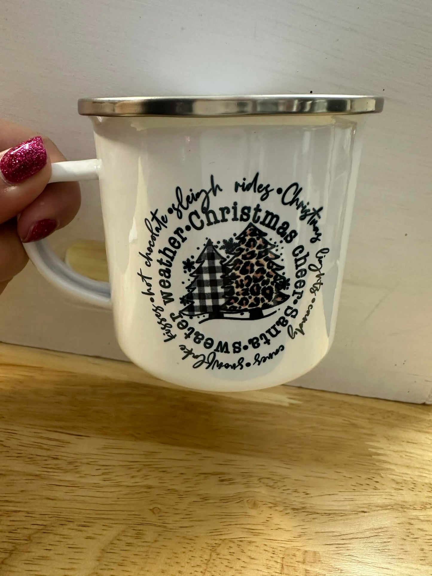 Christmas Buffalo Tree Mug (Sample)