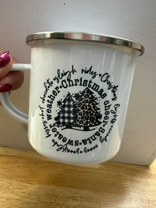 Christmas Buffalo Tree Mug (Sample)
