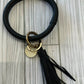 Circle Tassel Keyring Wristlet - Variety
