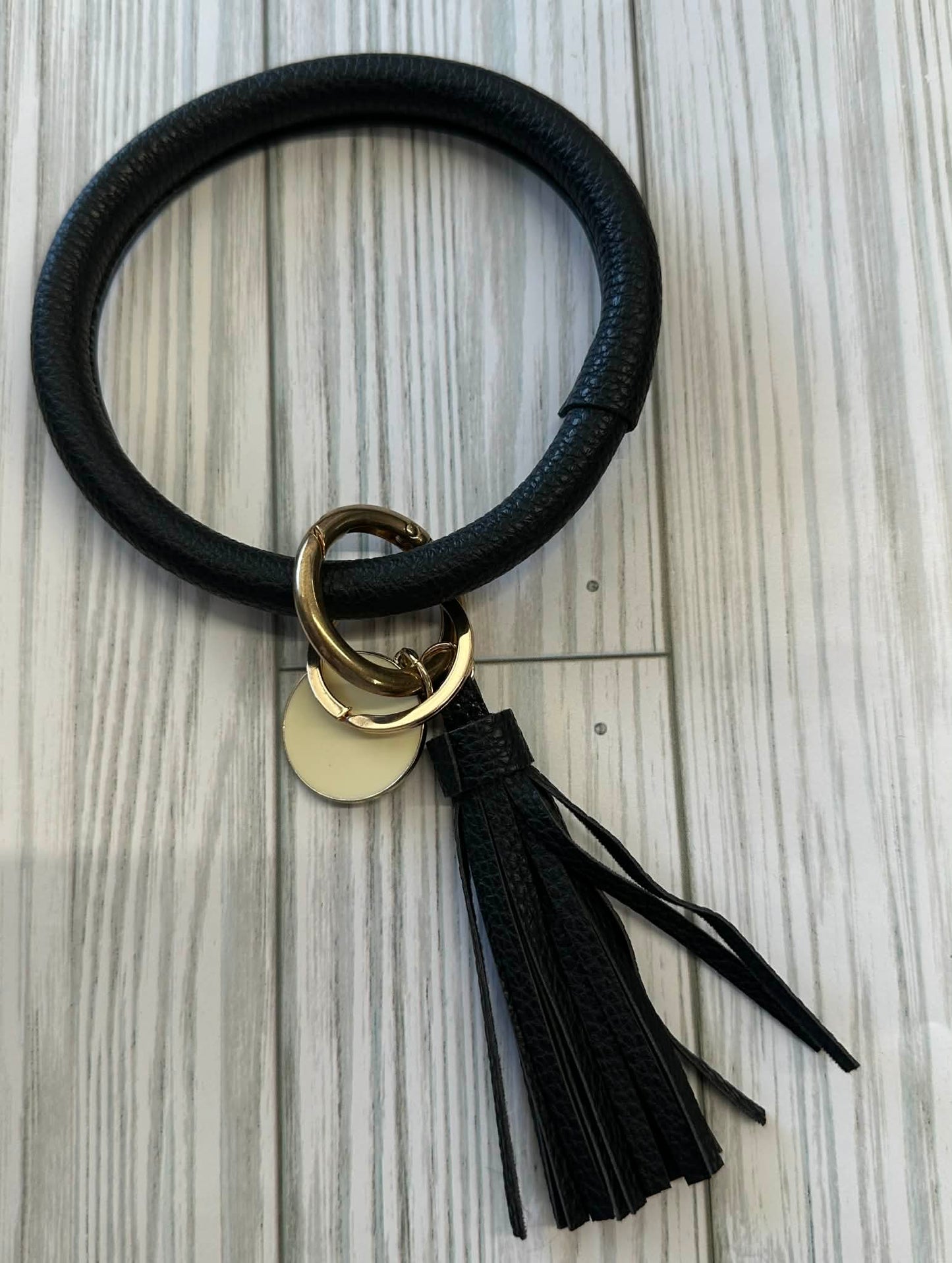 Circle Tassel Keyring Wristlet - Variety