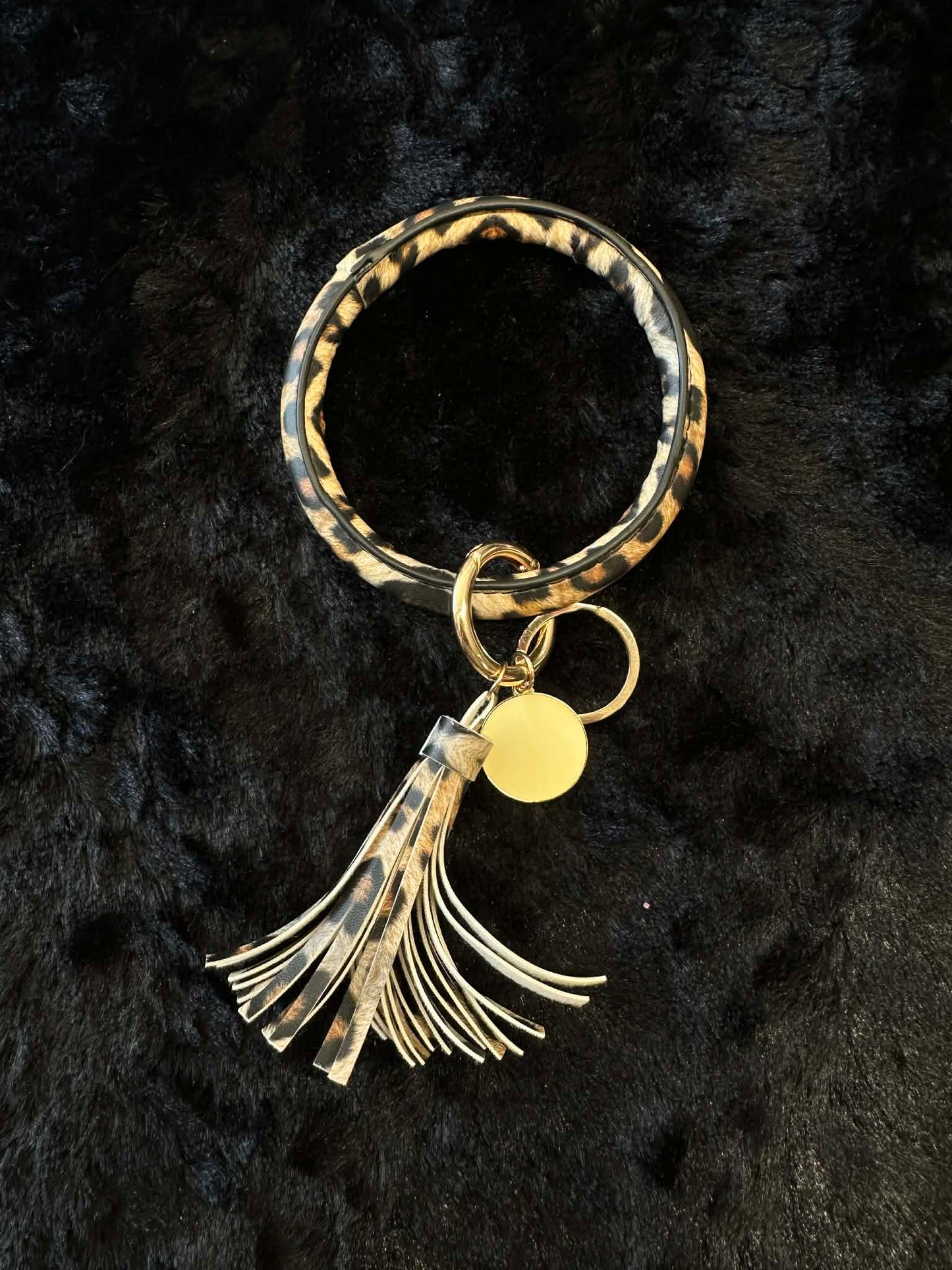 Circle Tassel Keyring Wristlet - Variety