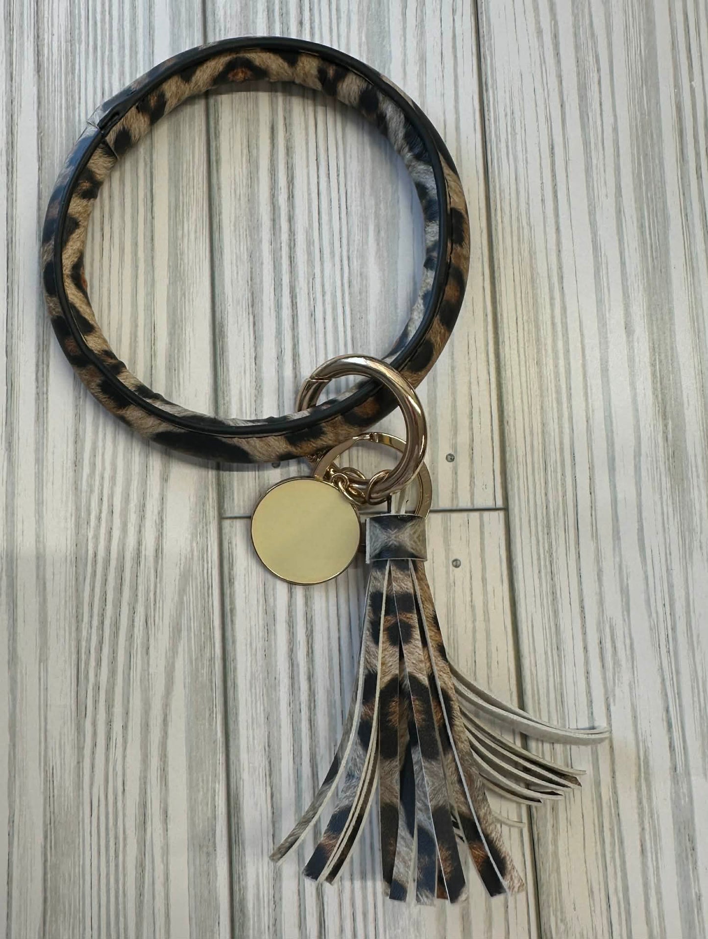 Circle Tassel Keyring Wristlet - Variety