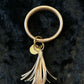 Circle Tassel Keyring Wristlet - Variety