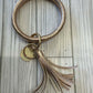 Circle Tassel Keyring Wristlet - Variety
