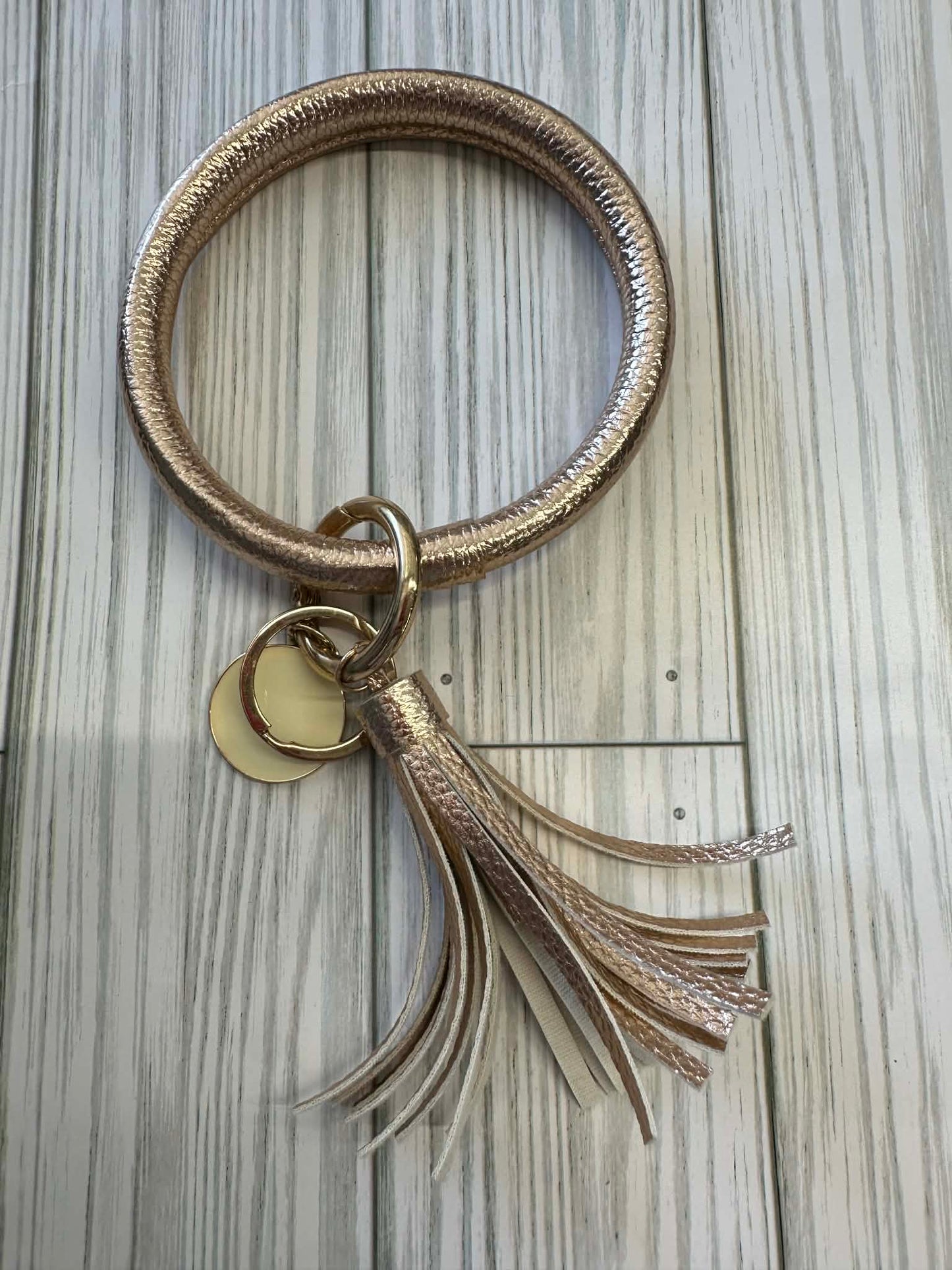Circle Tassel Keyring Wristlet - Variety