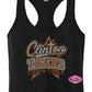 Clinton Tigers Cross Logo Youth Tank Top