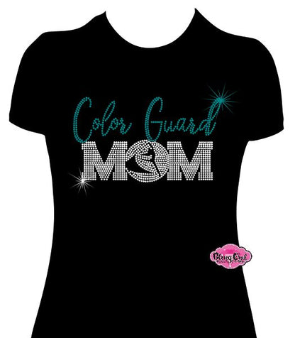 Hawks Color Guard Mom Womens Fitted
