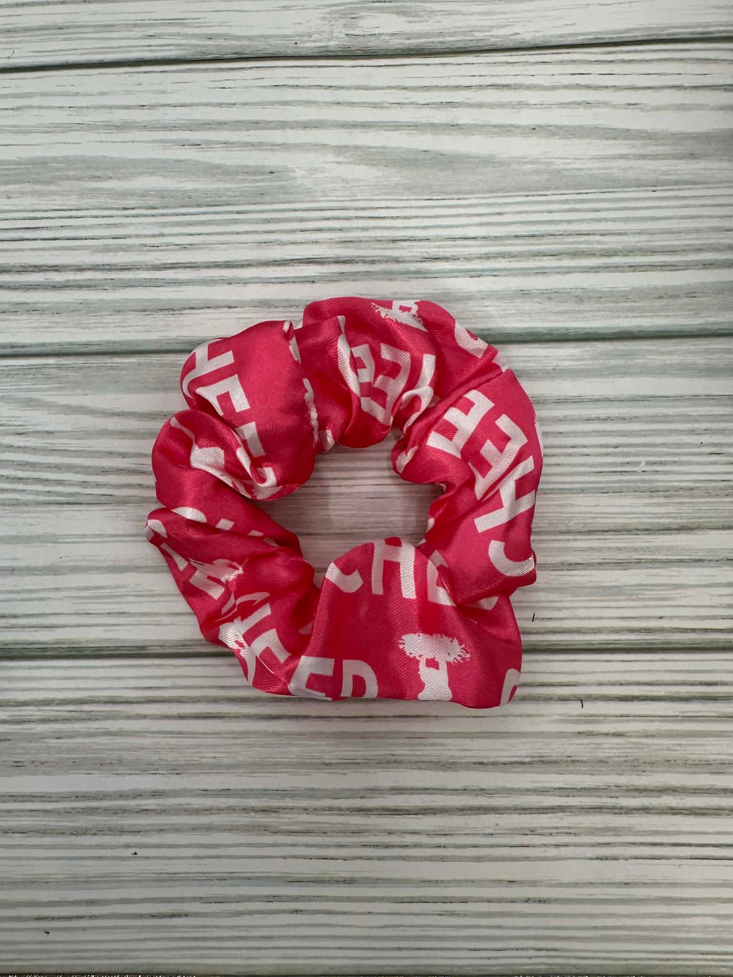 Satin Hair Cheer Scrunchies Pony Tail Holder