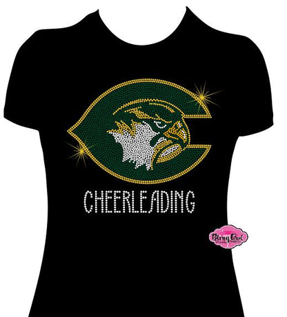 Cox C Cheerleading Womens Relaxed Fit Tshirt