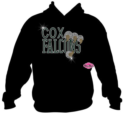 Cox Falcons Claw Adult Sweatshirt