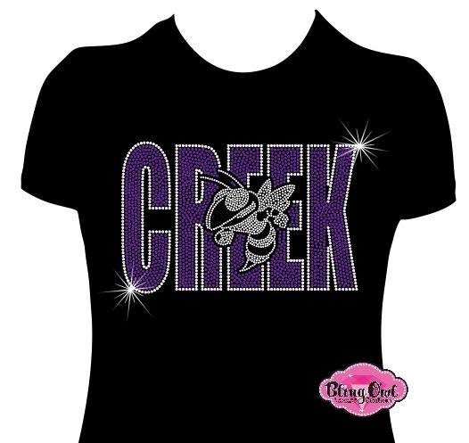 Creek Little Hornets Women's Fitted