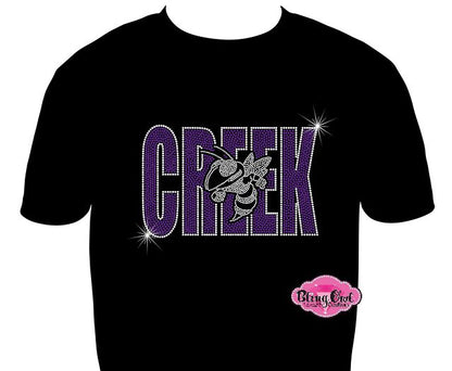 Creek Little Hornets Short Sleeve Unisex