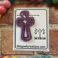 Cross Bookmark, book lovers, reading