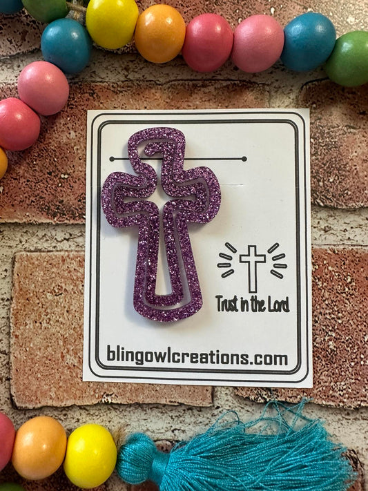 Cross Bookmark, book lovers, reading