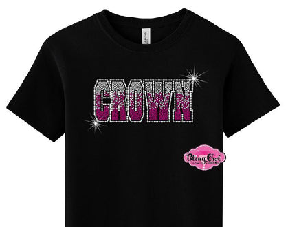 Crown Ombre Youth Short Sleeve Unisex