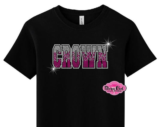 Crown Ombre Youth Short Sleeve Unisex