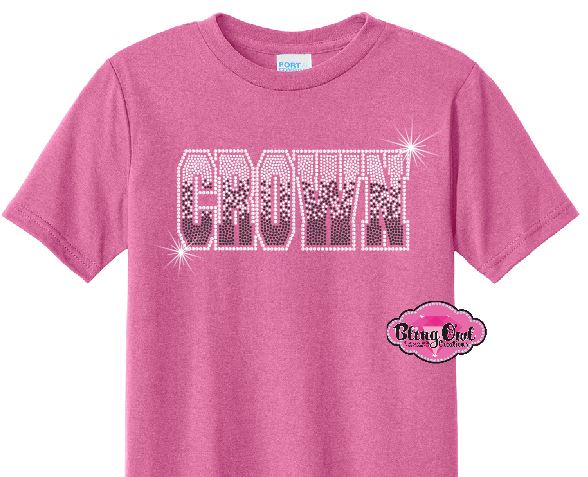 Crown Ombre Youth Short Sleeve Unisex