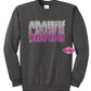 Crown Ombre Adult Unisex Crewneck