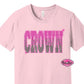 Crown Ombre Adult Short Sleeve Unisex