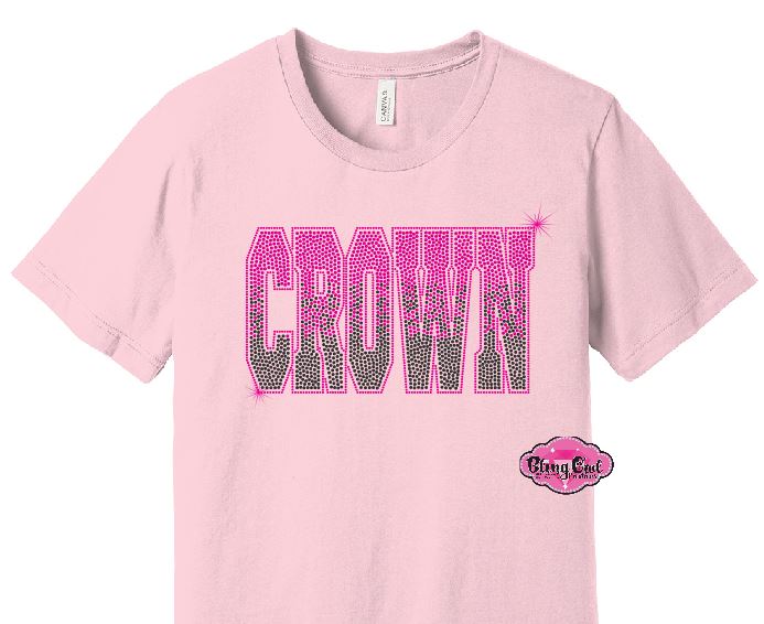 Crown Ombre Adult Short Sleeve Unisex