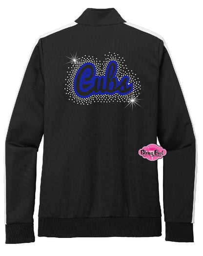 Cubs Scatter Womens Sportek Jacket