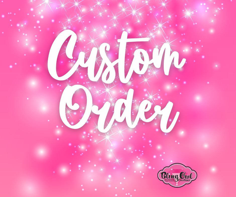 Custom Rhinestone Apparel Order