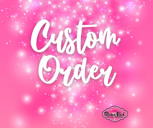 Custom Rhinestone Apparel Order