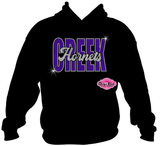 Creek Hornets Knockout Sweatshirt Unisex