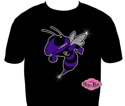 Hornets Large Short Sleeve Unisex