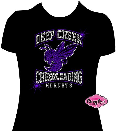 Deep Creek Cheerleading Women's Fitted Tshirt