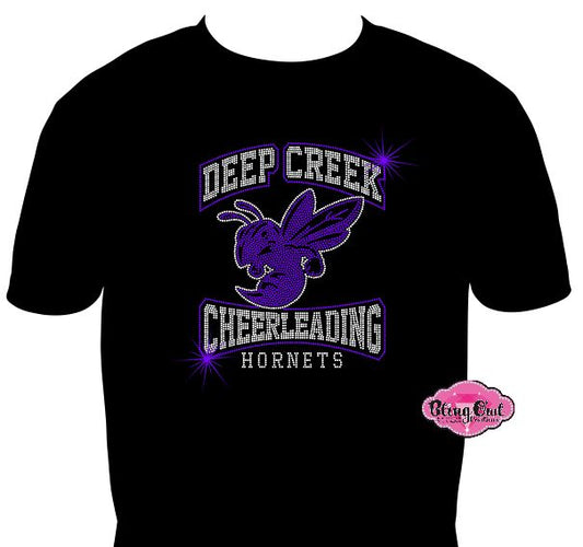 Deep Creek Cheerleading Short Sleeve Unisex Tshirt