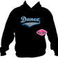 dance_swoosh shirt glam vibes tshirt rhinestones sparkle bling