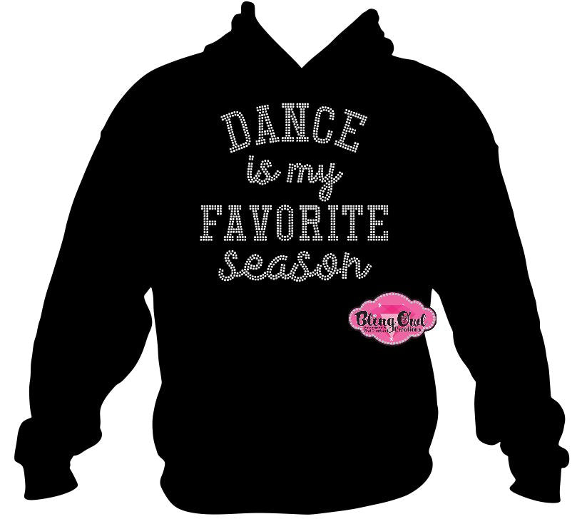 dance_is_my_favorite design shirt glam vibes sweatshirt rhinestones sparkle bling