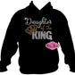 daughter of the king crown faith shirt christian clothing tshirt faith based rhinestones sparkle bling