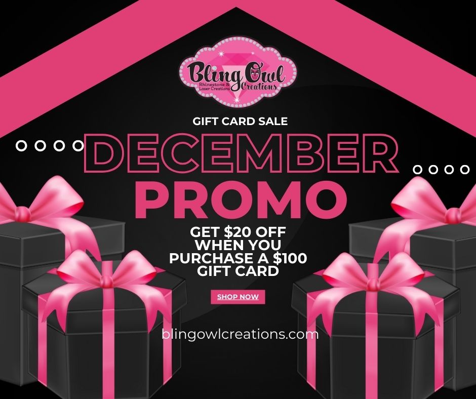 Bling Owl Creations Gift Cards