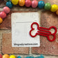 Dog Bone Bookmark, book lovers, reading