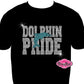 dolphin_pride team_wear school_spirit_wear rhinestones sparkle bling