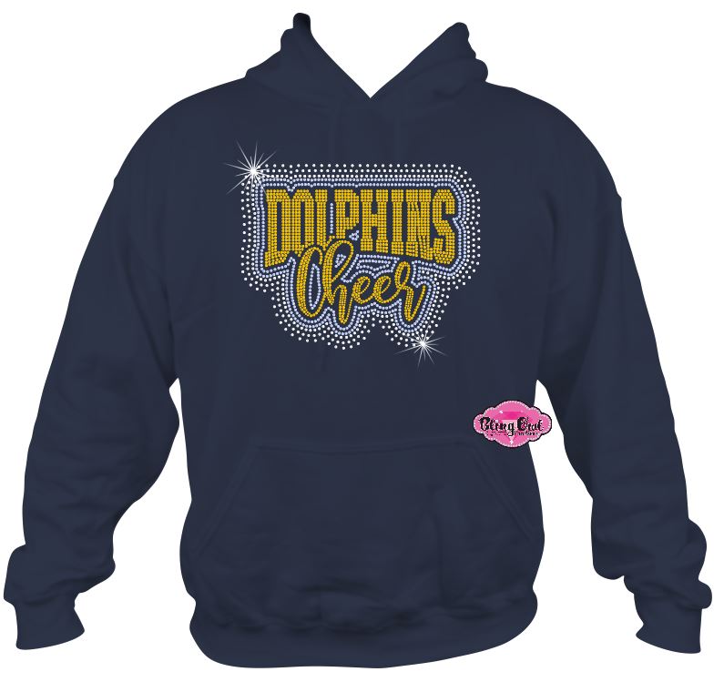 Ocean Lakes Dolphins Cheer Scatter Sweatshirt