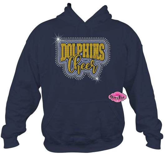 Ocean Lakes Dolphins Cheer Scatter Sweatshirt