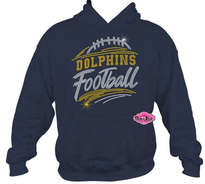 Ocean Lakes Dolphins Football Sweatshirt