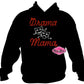 drama mama art theatre singing dancing music notes chorus acting rhinestone bling sparkle bedazzled