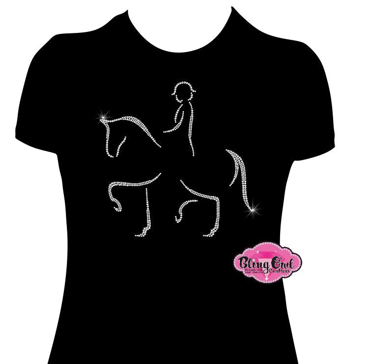 Dressage Horse Outline