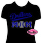 drillers_mom_with_baseball shirt rhinestones sparkle bling