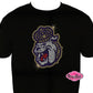 JMU Duke Dog Face Scoop Neck Unisex
