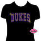 JMU Dukes Arch Scoop Neck Fitted
