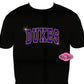 JMU Dukes Arch Scoop Neck Unisex