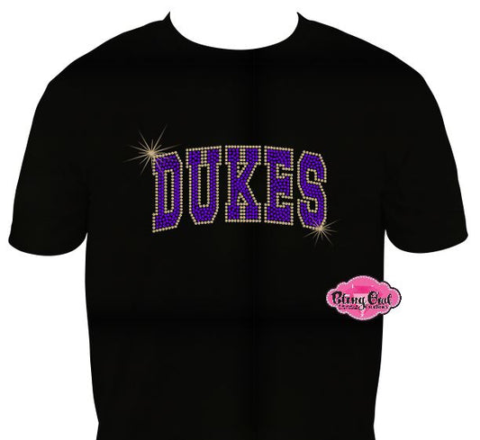 JMU Dukes Arch Scoop Neck Unisex