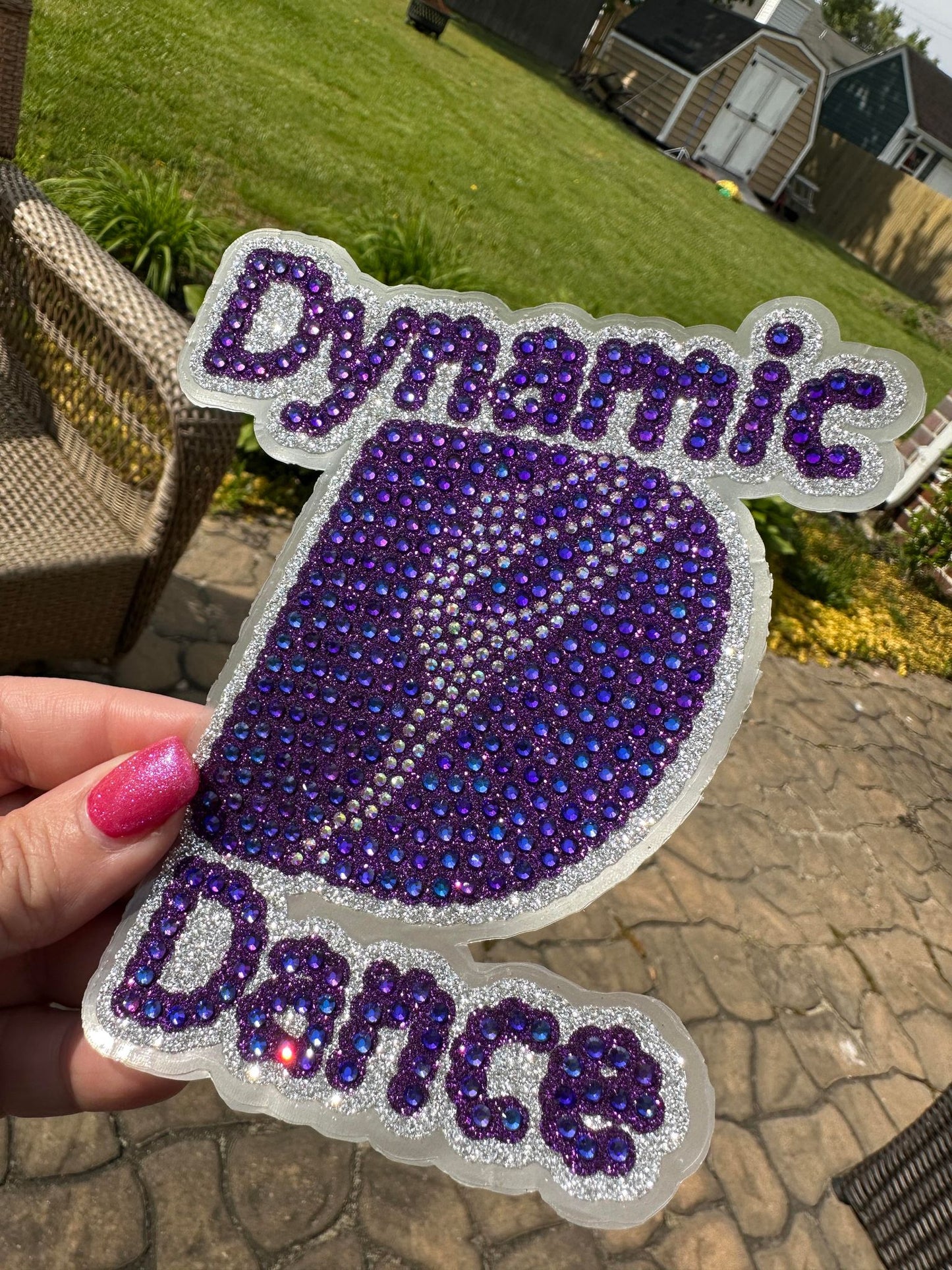 Dynamic Dance Bling Decal