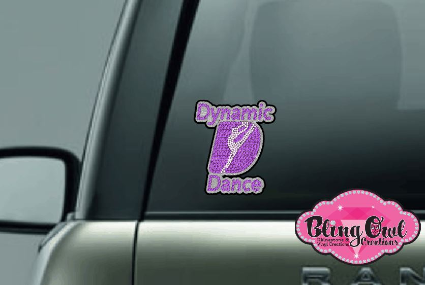 Dynamic Dance Bling Decal