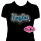 eagles mascot spirit_wear long sleeves rhinestones sparkle bling